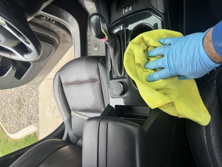 Cleaner Bros mobile detail at a home in Utah County