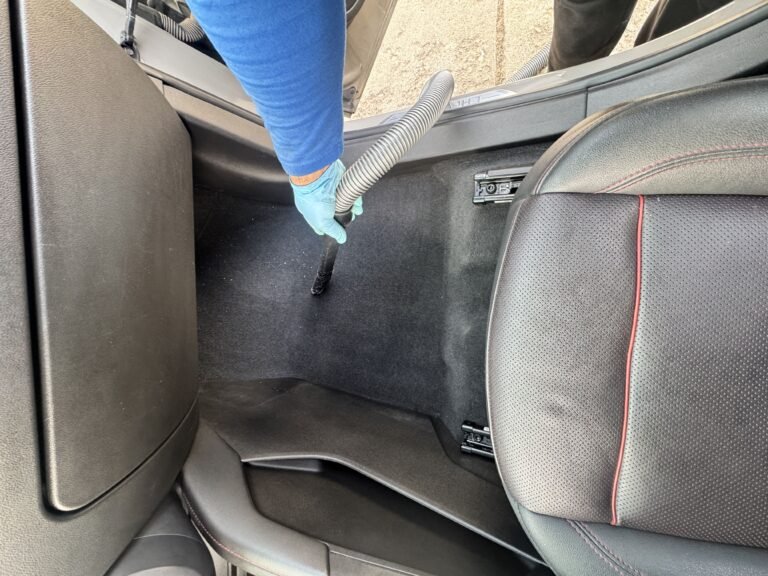 Cleaner Bros on a mobile detailing job in Utah County