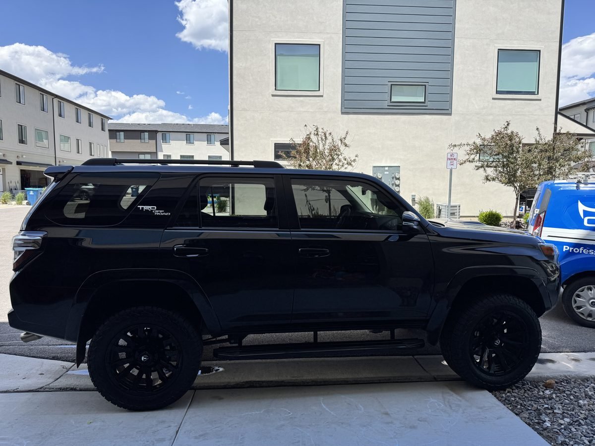 Toyota 4Runner after an exterior detail in Lehi