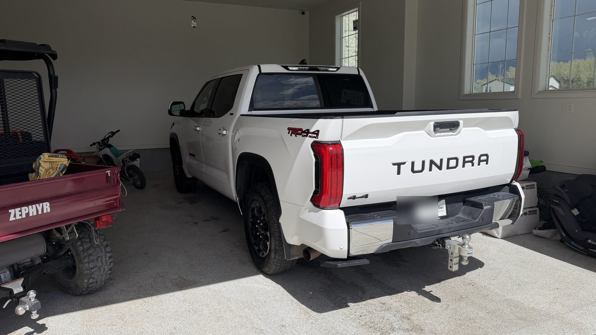 Toyota Tundra after a mobile detail in Elk Ridge, Utah