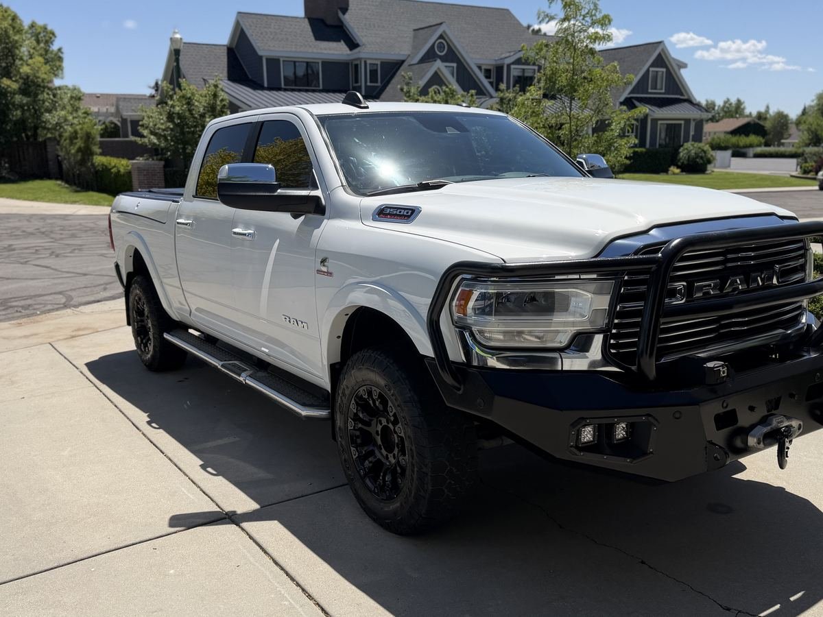 Ram truck after a mobile detail in Highland, Utah
