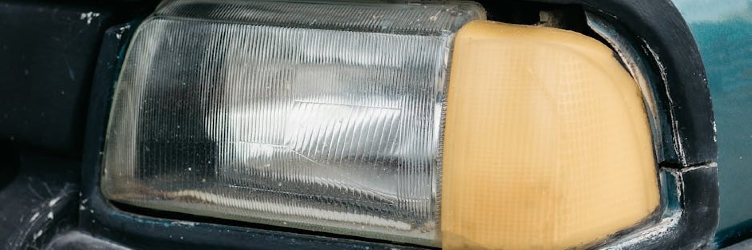oxidized headlight restoration